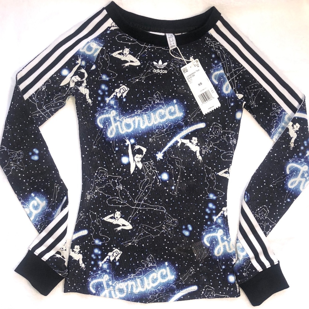 Adidas x Fiorucci Long Sleeve Sheer XS